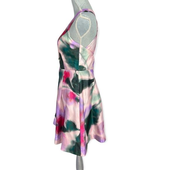 RACHEL Rachel Roy Splash Taffeta Fit & Flare Dress Size 6 - Picture 5 of 9